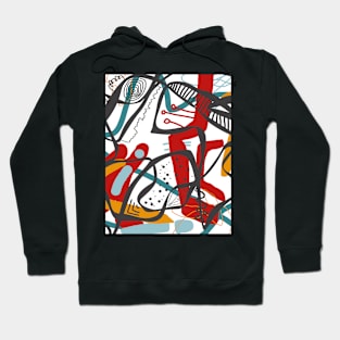 Beautiful unique colourful abstract design Hoodie